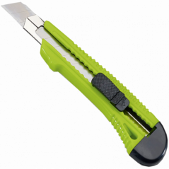 NÖLLE®  سكين قابلة للفك عرض الشفرة ١٨ مم - دليل للشفرة معدني مع قفل تلقائي