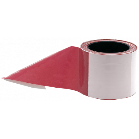 NÖLLE® BARRIER TAPE- 500 METERS X 80 MM- RED/ WHITE