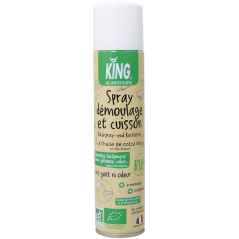 KING® BIO- COOKING SPRAY FROM ORGANIC VEGETABLE RAPSED OIL- 250 ML
