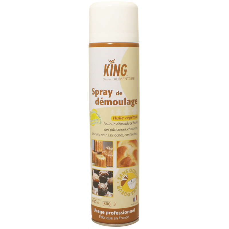 KING® NON-STICK COOKING SPRAY WITH 98,4% RAPSEED OIL- 600 ML