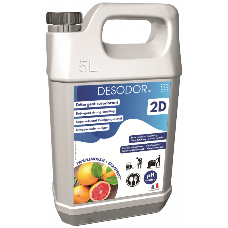 DESODOR® BODENREINIGER MIT GRAPEFRUIT DUFT- 5 LITER