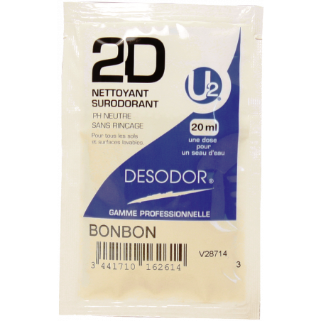 DESODOR®  منظف الأرضيات بعطر االسكريات اللذيذة - جرعة واحدة ٢٠ مل X ٢٥٠