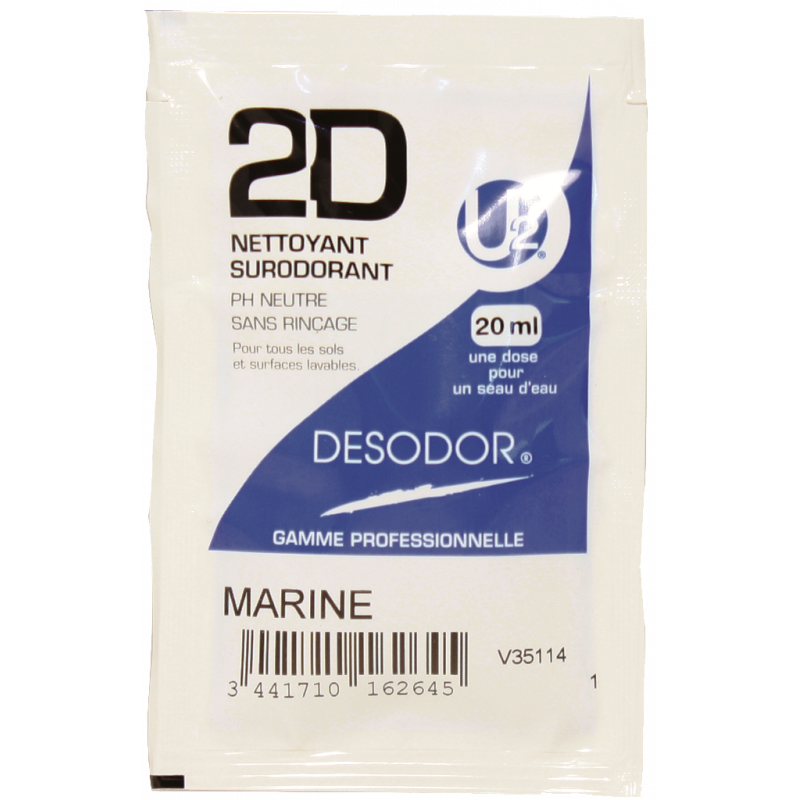 DESODOR® MARINE FLOOR FRAGRANCE CLEANER- 20 ML SINGLE DOSE X 250