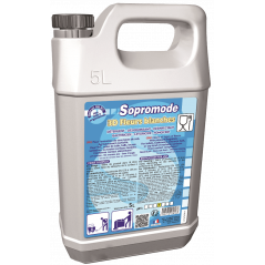 SOPROMODE®3D- منظف ​​و مطهر للأرضيات والأسطح بعطر الزهور البيضاء ٥ ليتر