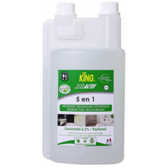 KING® ECO ACTIVE -5 IN 1- CONCENTRATED SURFACE DISINFECTION CLEANER WITH 5 ACTIONS- 1 LITRE