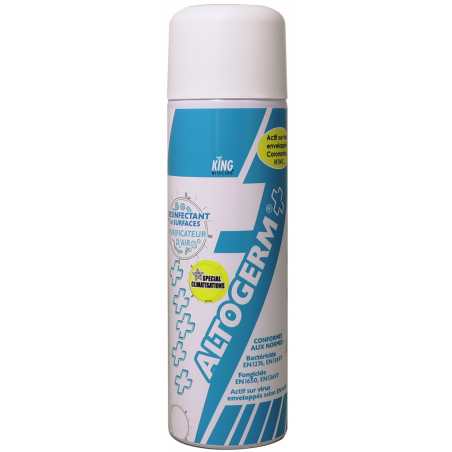 KING®ALTOGERM® SURFACE & AIR DISINFECTANT FOR PANADEMIC PERIODS- AEROSOL 500 ML