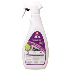 U2®3D– ALKALINE FLOOR AND SURFACE DISINFECTANT– BACTERICIDES and FUNGICIDES– 750 ML