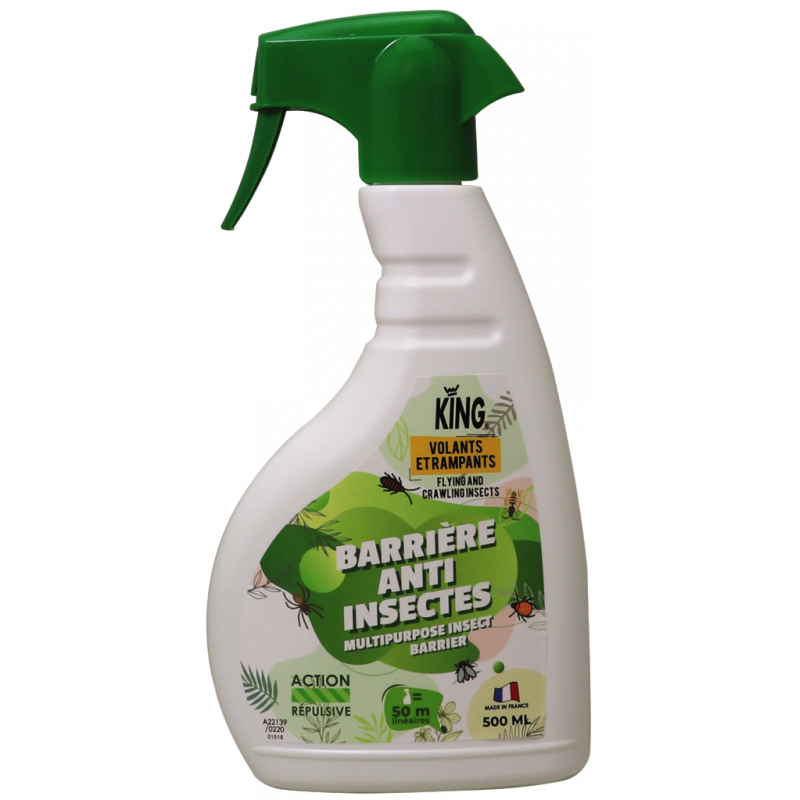 KING® FERNHALTERUNGSMITTEL FÜR FLIEGENDEN UND KRIECHENDEN INSEKTEN- 500 ML