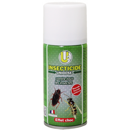 U2® INSECTICIDE- ONE-SHOT ACTION AGAINST FLYING AND CRAWLING INSECTS- 150 ML