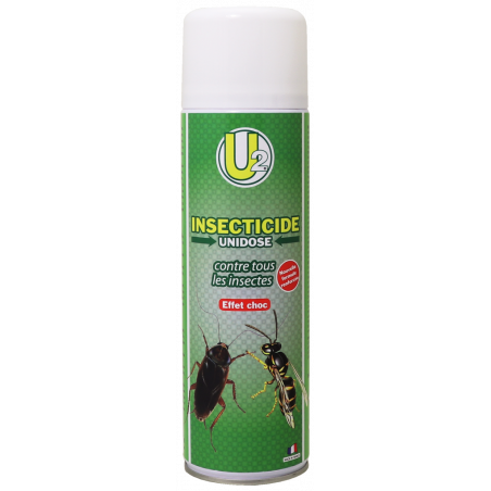 U2® مبيد الحشرات بمفعول الطلقة الواحدة ضد الحشرات الطائرة والزاحفة ٥٠٠ مل