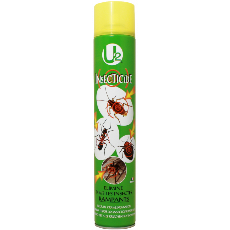 U2 ® مبيد حشري لإزالة فعالية للحشرات الزاحفة ٧٥٠ مل