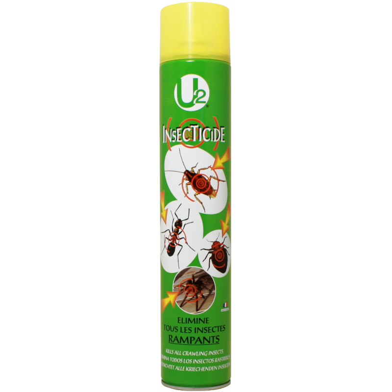 U2 ®  INSECTCIDE-  EFFECTIVE REMOVAL OF CRAWLING INSECTS 750 ML