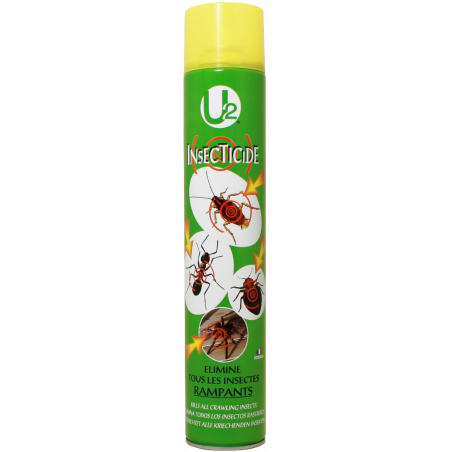 U2 ®  INSECTCIDE-  EFFECTIVE REMOVAL OF CRAWLING INSECTS 750 ML