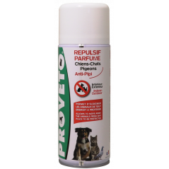 PROVETO® REPELLENT FOR DOGS, CATS AND BIRDS FROM CONTAMINATED AREAS 400 ML BOTTLE