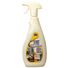 KING® ANTISTATIC GLASS & FURNITURE CLEANER - 750 ML SPRAY
