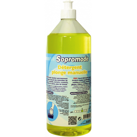 SOPROMODE® منظف للجلي اليدوي برائحة الليمون  ١ ليتر