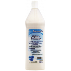 SOPROMODE® LAIT DE GOMMAGE SANS RAYURES POUR NETTOYANT ET ENTRETIEN DE L'ACIER INOXYDABLE- 750 ML