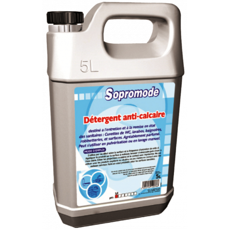 SOPROMODE® منظف الترسبات الكلسية في المرافق الصحية سعة ٥ لتر