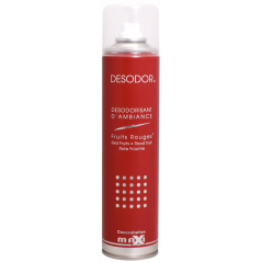 U2®DESODOR® POWERFUL AIR FRESHENER- RED FRUITS FRAGRANCE CONCENTRATE- SPRAYDOSE 400 ML