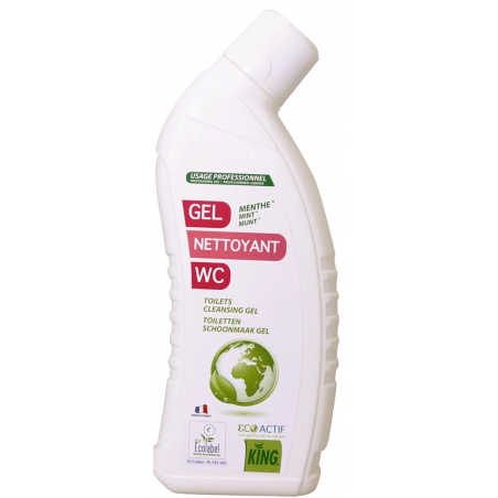 KING®ÖKO-AKTIV- GEL IGIENICO DETERGENTE MANUTENTORE LUCIDO CON ODORE DI MENTA PIPERITA- 750 ML