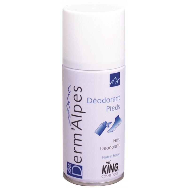 KING®DERM’ALPES– PIEDE PROFUMATO E DEODORANTE RINFRESCANTE- AEROSOL 150 ML