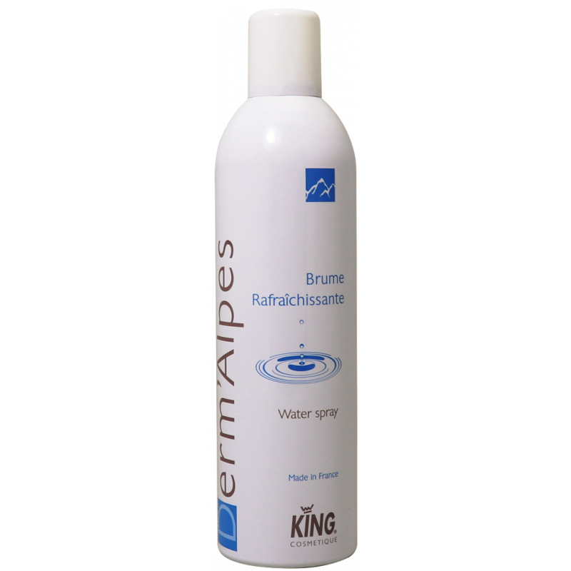 KING® ERFRISCHENDER NEBEL MIT ALPENDUFT- DERM’ALPES-  SPRÜHDOSE 400 ML