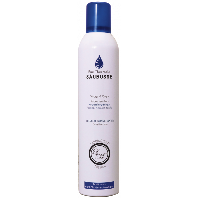 LABORATOIRES MICHEL- THERMAL WATER FOR FACE AND BODY- SPRAY CAN 300 ML