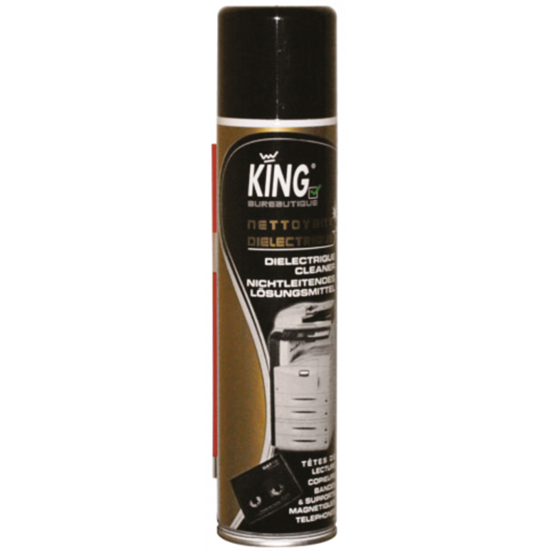 KING® NETTOYANT DE BUREAU POUR COMPOSANTS ÉLECTRONIQUES- 400 ML