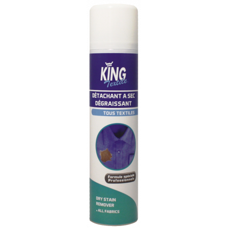 KING®TEXTILES- DRY STAIN REMOVER- 400 ML