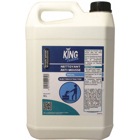 KING® مادة مضادة لتشكل الرغوة في ماكينات التنظيف الساحبة ٥ لتر