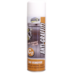 QUICK® GRAFFITINE CLEANER C2- FOR PAINTED & SMOOTH SURFACE- 500 ML AEROSOL