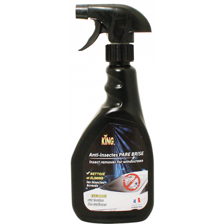 KING® INSECT REMOVER FOR CAR WINDSHIELDS"WINDSCREEN"- AEROSOL 500 ML