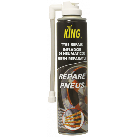 KING® REPAIRER AND INFLATOR CANNULA TIRE- 300 ML AEROSOL