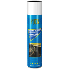 PUCK® SHINY PLASTIC- LONG-TERM COCKPIT SPRAY FOR INSIDE VEHICLES WITH PLEASANT SCENT- 400 ML