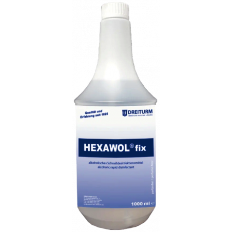 DREITURM®HEXAWOL® FIX-  معقم سريع للسطوح باساس كحولي ١ ليتر