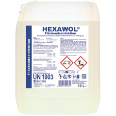 DREITURM®HEXAWOL® MEDICAL SURFACE DISINFECTION & DISINFECTION CLEANER- 10 LITERS