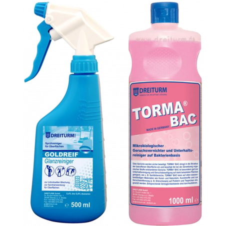 DREITURM®TORMA® BAC- مزيل الرائحة الميكروبيولوجي ومنظف الصيانة القائم على البكتيريا ١ ليتر