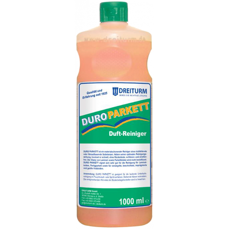 DREITURM® DURO PARQUET- DETERGENTE FRAGRANZA PER PARQUET E LAMINATO- 1 LITRO