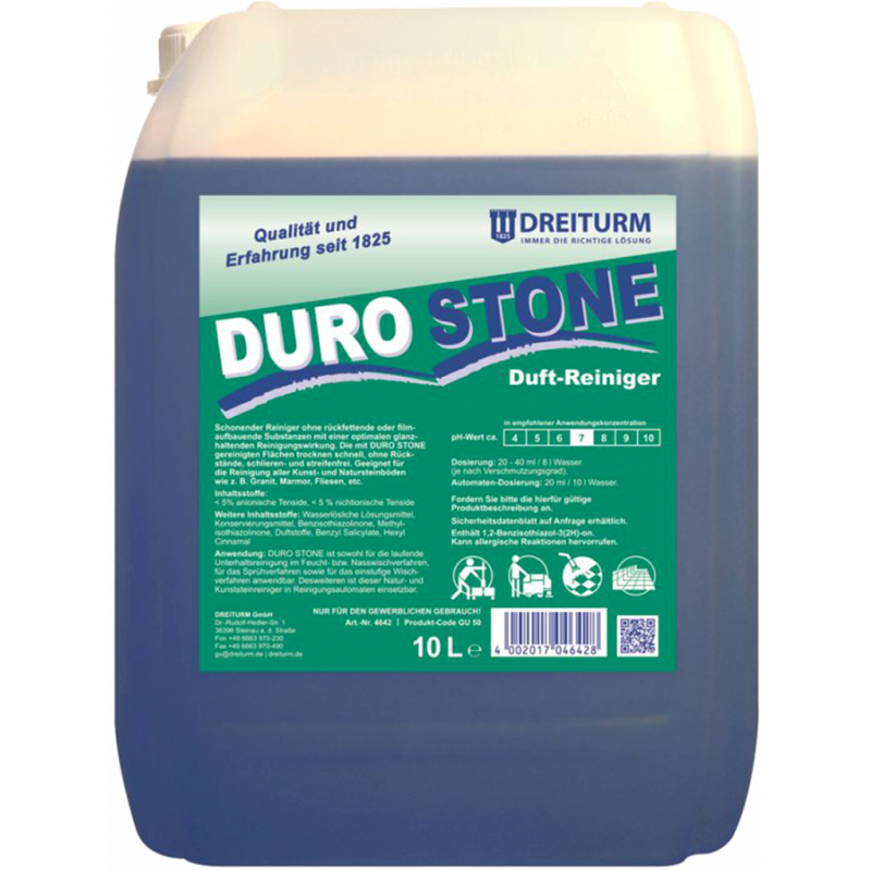 DREITURM® DURO STONE- منظف معطر للأحجار الطبيعية والاصطناعية ١٠ ليتر