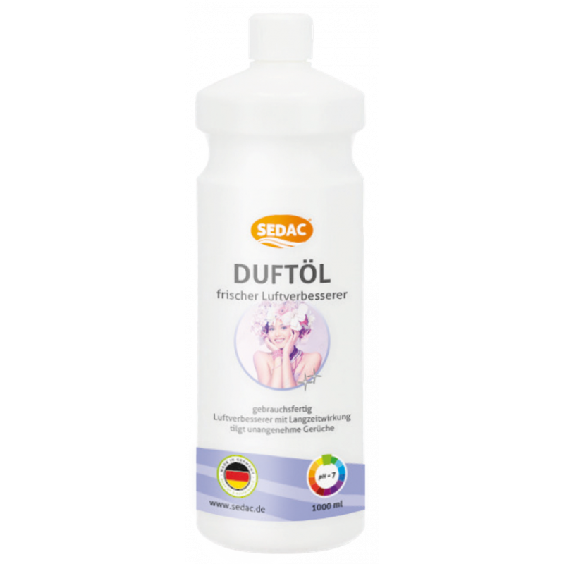 SEDAC® HUILE PARFUMÉE DÉSODORISANT FRAIS- FLACON DE 1.000 ML