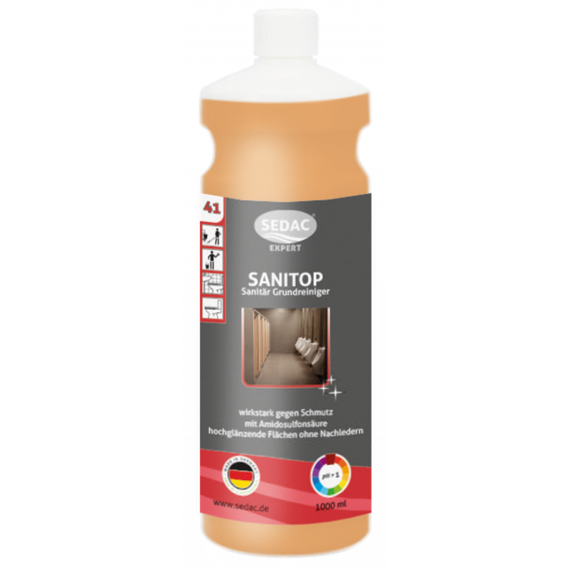 SEDAC® EXPERT 41 SANITOP BASIC CLEANER- 1 LITRE BOTTLE