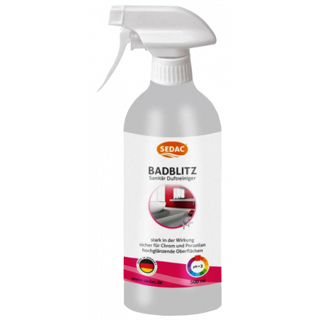 SEDAC® BATHBLITZ SANITARY FRAGRANCE CLEANER- 500 ML SPRAY BOTTLE