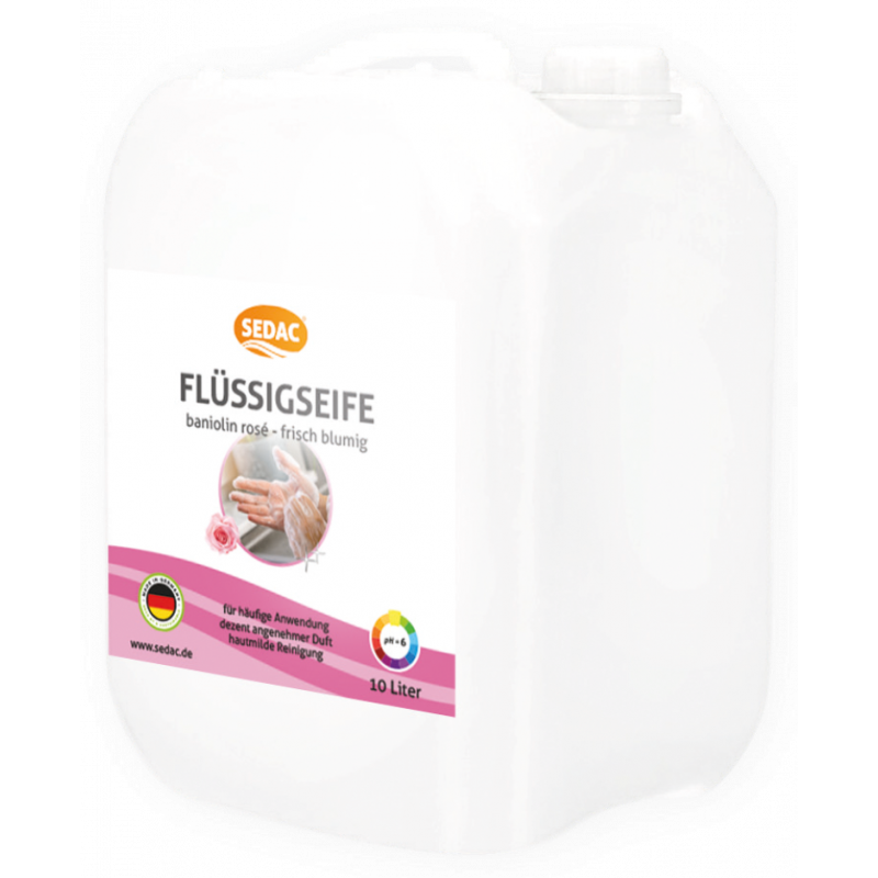 SEDAC® BANIOLIN FLÜSSIGSEIFE ROSÉ- 10 LITER KANISTER