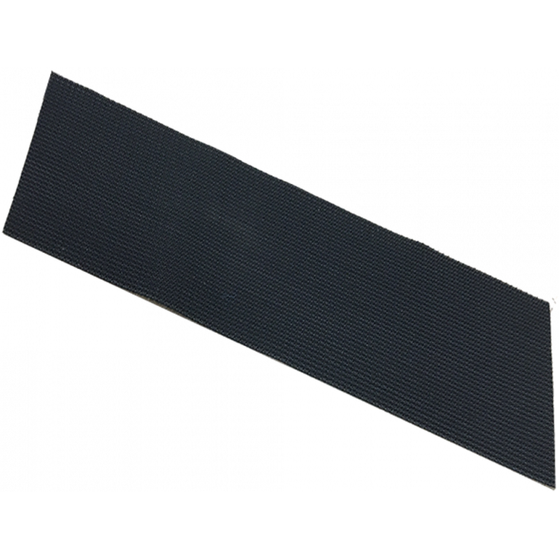 SELF-ADHESIVE VELCRO FASTENER- BLACK- DIMENSIONS 93 X 175 MM