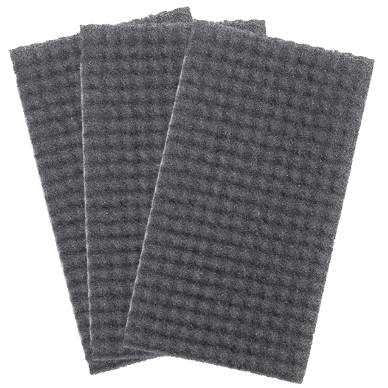 ABRAFLEXNOPP® TAPIS DE NETTOYAGE POUR MACHINES JÖST JUNIOR - DIMENSIONS 190 X 340 MM- NOIR