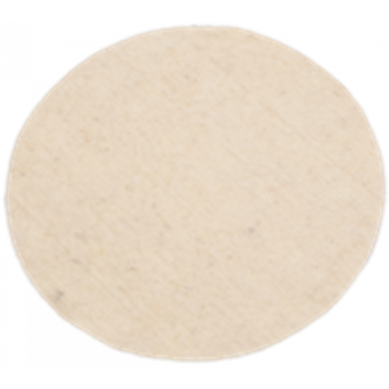 SHEEP'S WOOL PAD BEIGE- DIAMETER 410 MM