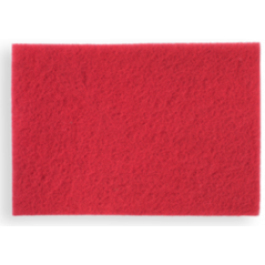 ABRAFLEX®SUPERPADS POUR PONCEUSE ET NETTOYEUR DE SOL JÖST- ROUGE- DIMENSIONS 335 X 485 MM