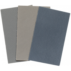 USEIT®SUPERFINISHING PADS SG3- DELTA- & STREIFENFORMATE-GRAU-115 X 140 MM-SG 4000