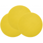 USEIT® SUPERPAD P وسادات صفراء لآلات الصنفرة والجلخ وحيدة القرص بقطر ٤١٠ مم وحبيبات بقياس بي ٢٢٠- عبوة من ١٠ قطعة