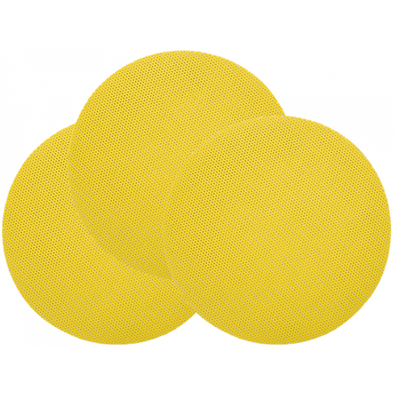 USEIT® SUPERPAD P YELLOW FOR DISC MACHINES- DIAMETER 410 MM- P80- 10.PACK